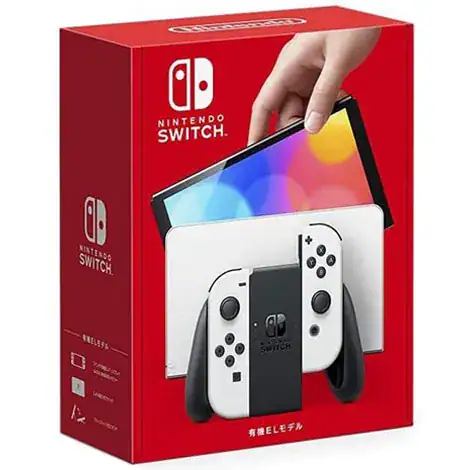 Nintendo Switch 有機ELモデル Joy-Con(L)/(R) ホワイト HEGSKABAAの商品画像