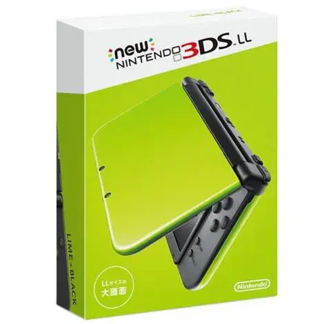 New ニンテンドー3DSLL本体 ライム×ブラック REDSMAAAの商品画像