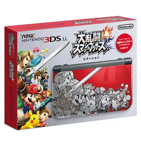 New ニンテンドー3DSLL本体 大乱闘スマッシュブラザーズ エディション REDSRBAAの商品画像