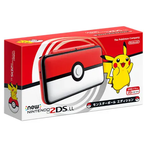Newニンテンドー2DSLL本体 モンスターボールエディションJANSKCAAの商品画像