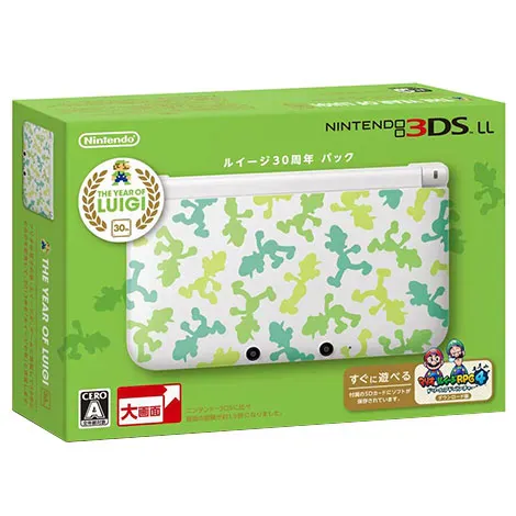 ニンテンドー3DSLL本体 ルイージ30周年仕様SPRSWHDQの商品画像