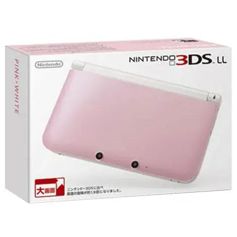 ニンテンドー3DSLL本体 ピンク×ホワイト SPRSPAAAの商品画像