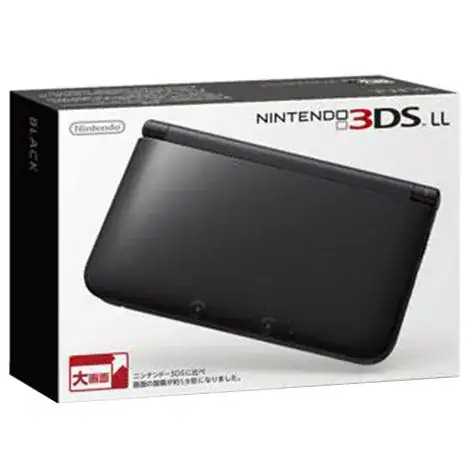 ニンテンドー3DSLL本体 ブラック SPRSKKAAの商品画像