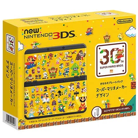 New ニンテンドー3DS本体 きせかえプレートパック スーパーマリオメーカーデザイン KTRSKFAGの商品画像