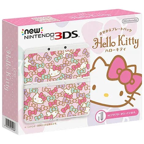 New ニンテンドー3DS本体 きせかえプレートパック ハローキティ KTRSWLAGの商品画像