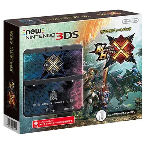 New ニンテンドー3DS本体 きせかえプレートパック モンスターハンタークロス仕様 KTRSKEAGの商品画像