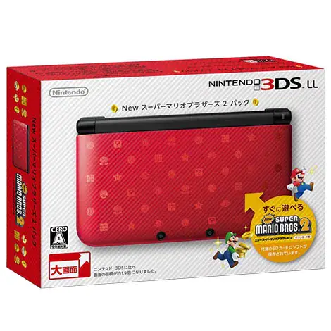 ニンテンドー3DSLL本体 New スーパーマリオブラザーズ 2仕様 SPRSRLDDの商品画像