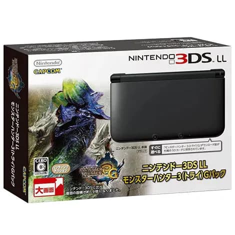 ニンテンドー3DSLL本体 モンスターハンター3Gパック SPRSKKDEの商品画像