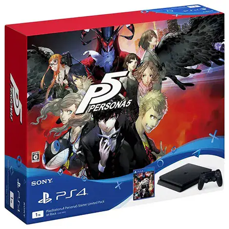 PlayStation4 スリム 1TB ペルソナ5 リミテッドエディション CUH-10012の商品画像