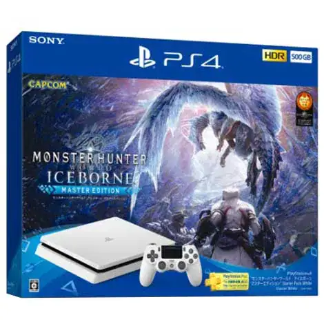 PlayStation4 モンスターハンターワールド:アイスボーン マスターエディション Starter Pack WhiteCUHJ-10031の商品画像