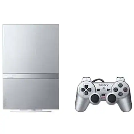 (本体)プレイステーション2 PlayStation2 サテン・シルバー(SCPH-79000SS)の商品画像
