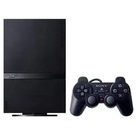 (本体)プレイステーション2 PlayStation2 チャコール・ブラック(SCPH-77000CB)の商品画像