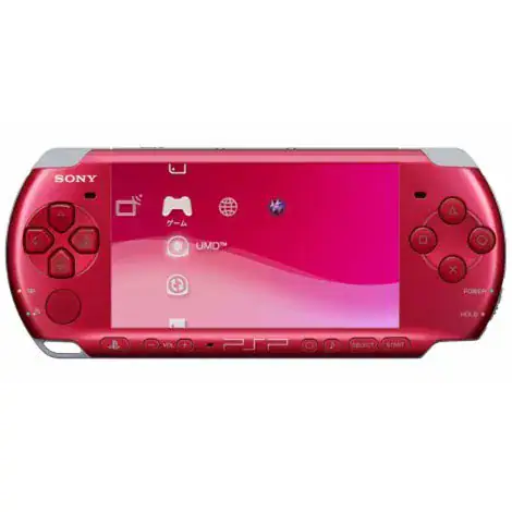 (本体)プレイステーション・ポータブル ラディアント・レッド(PSP-3000RR)の商品画像